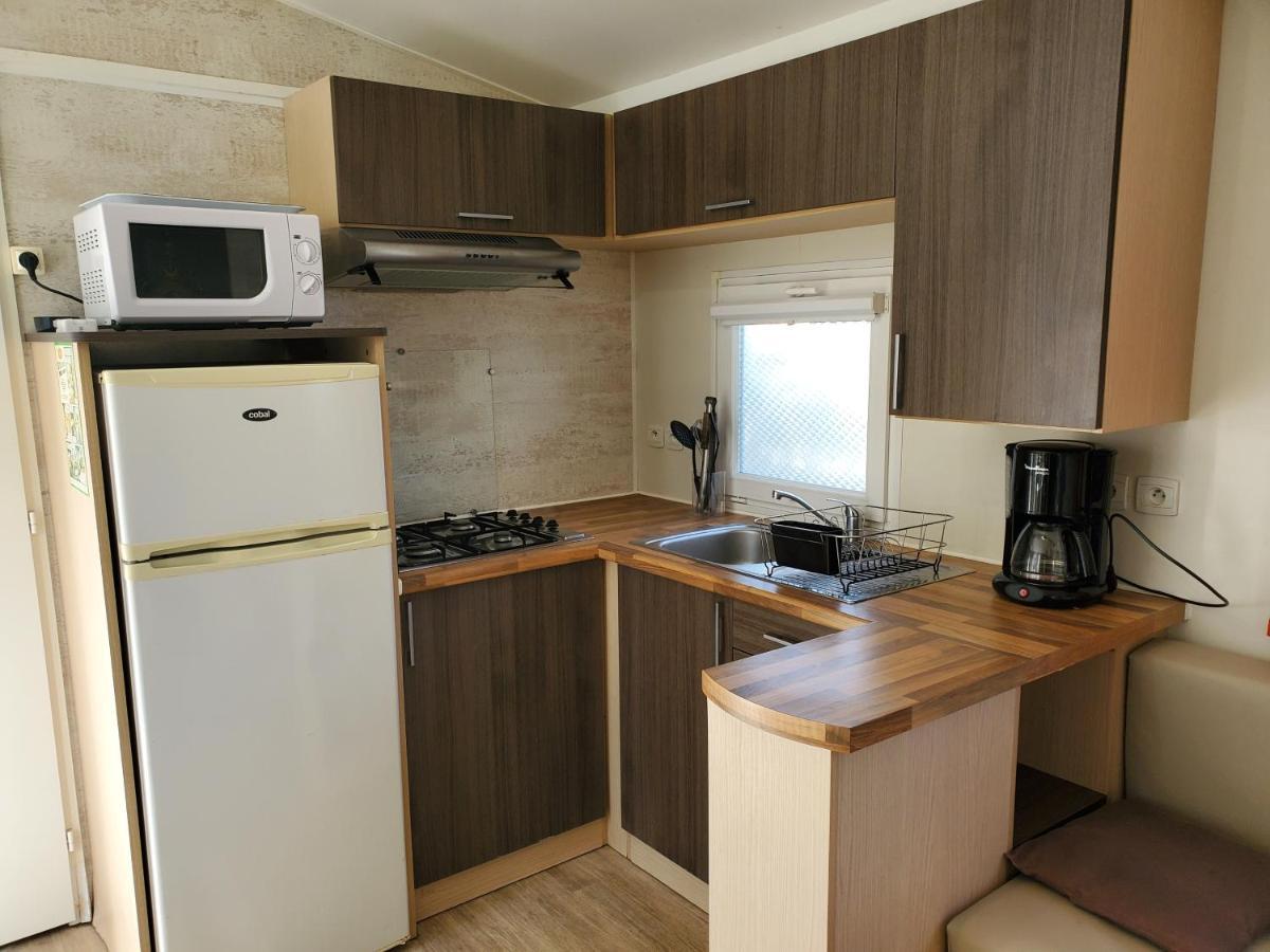 Mobil Home Recent Clim 3Ch Camping3* Piscine Argeles-sur-Mer Exterior photo
