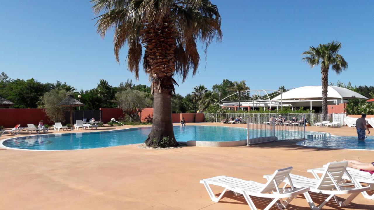 Mobil Home Recent Clim 3Ch Camping3* Piscine Argeles-sur-Mer Exterior photo