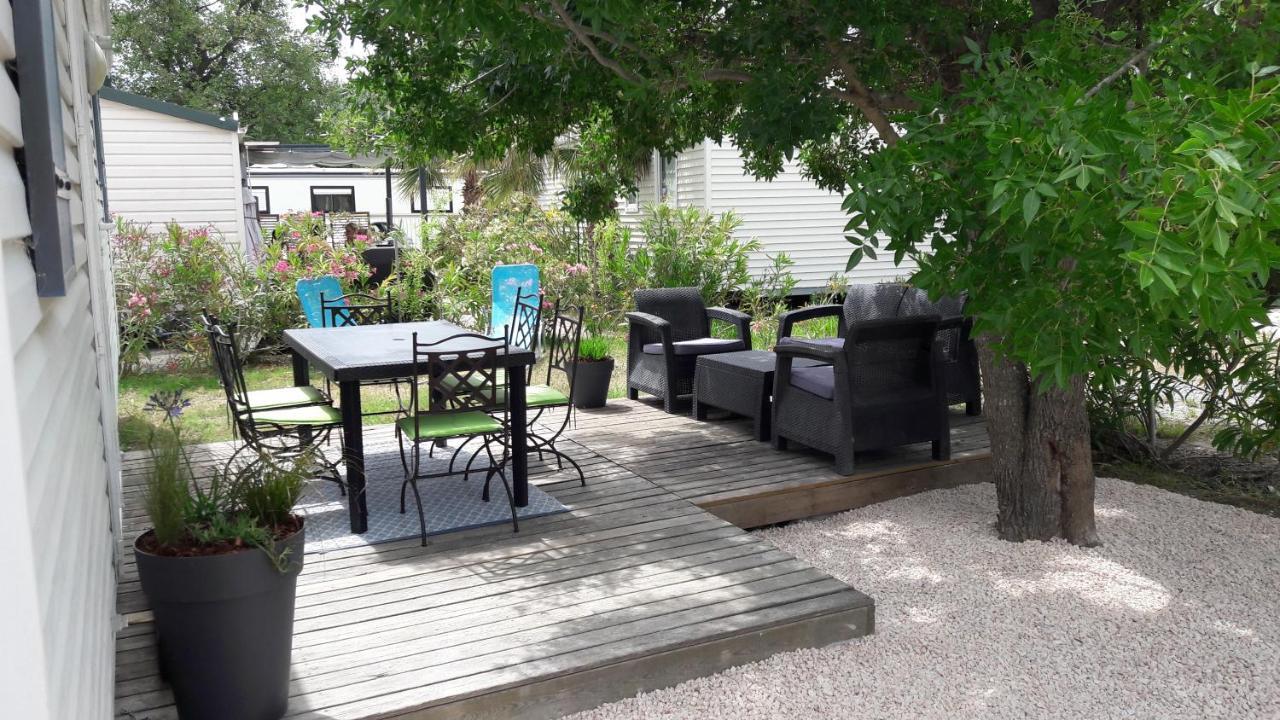 Mobil Home Recent Clim 3Ch Camping3* Piscine Argeles-sur-Mer Exterior photo